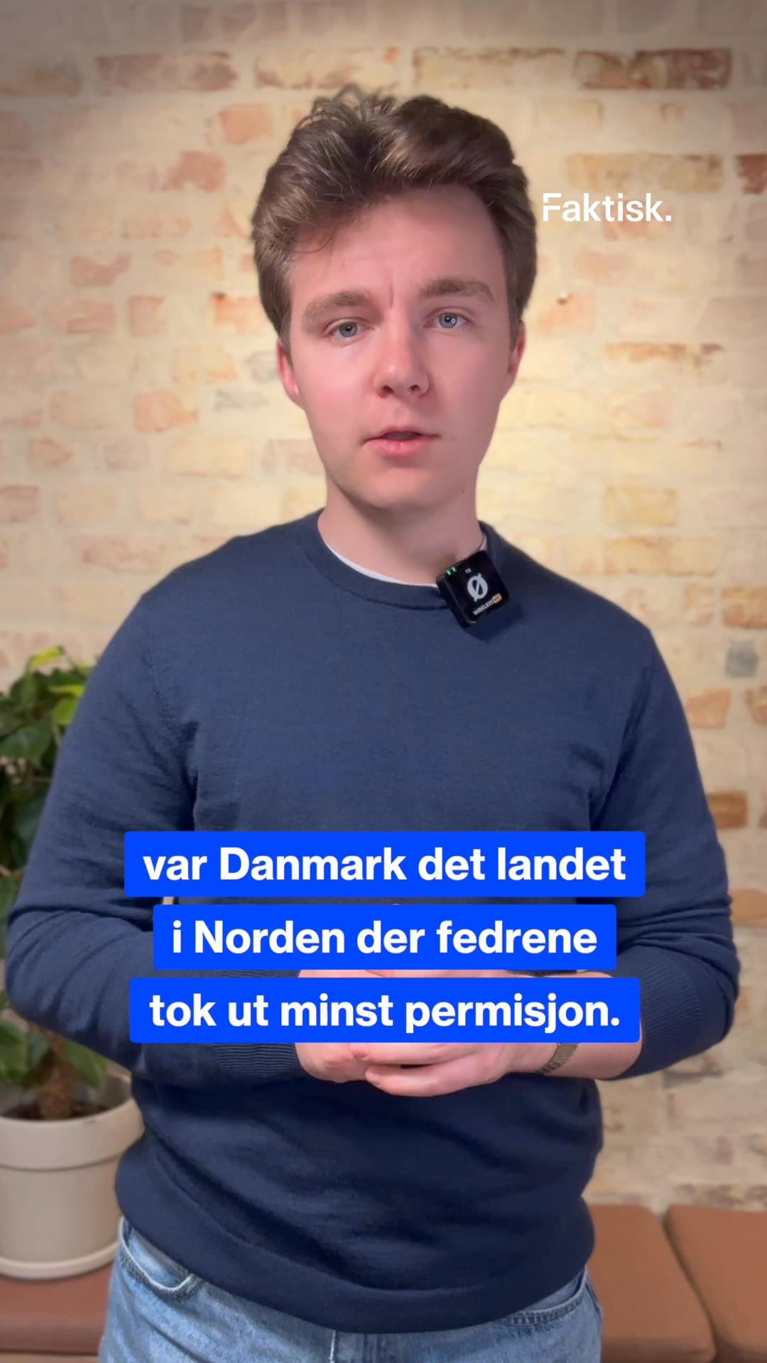 Bør vi få bestemme selv hvordan fødselspermisjonen skal fordeles? (1:06)