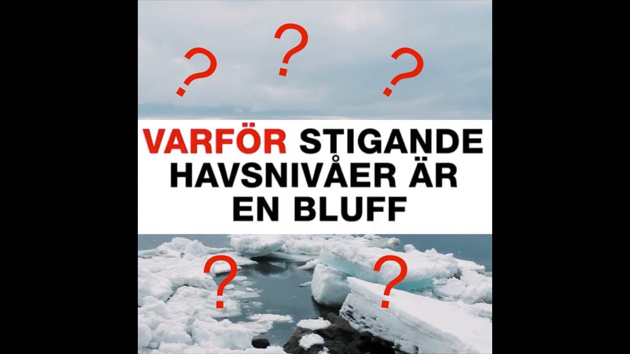 Faktasjekk av video om is som smelter i vann (1:57) Via YouTube